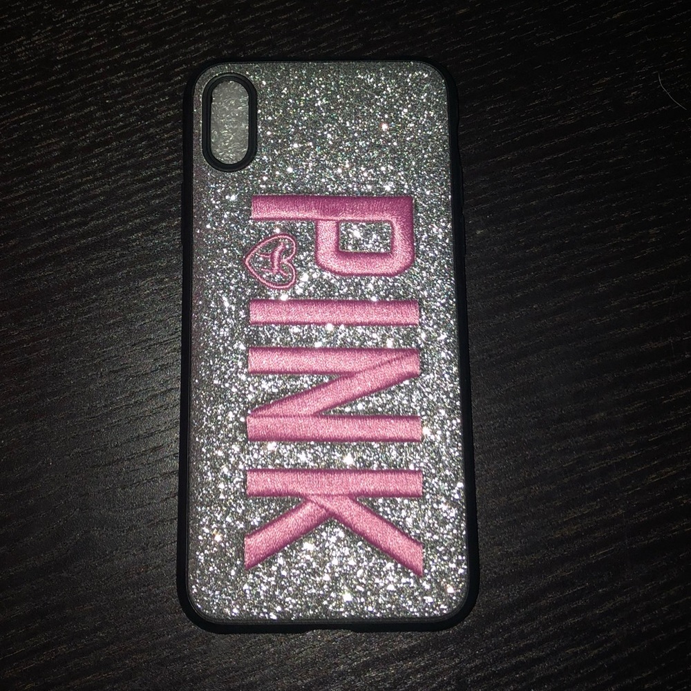 Silver VS PINK Iphone Case X/Xs